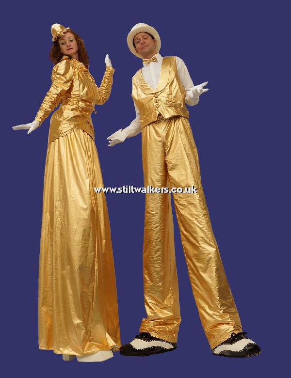 Glamorous Themed Stilt Walkers