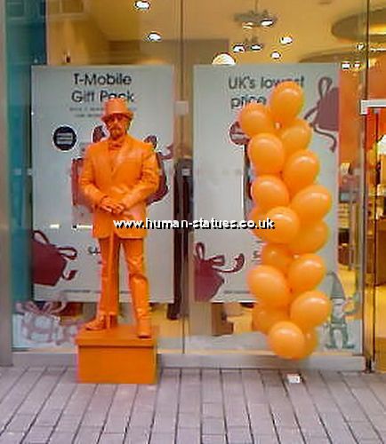 Bespoke Human Living Statues